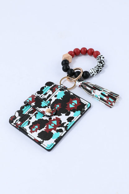 Llavero casual de moda occidental para tarjetas, pulsera y bolso 