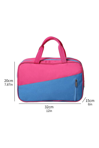Sac de yoga portable à poches zippées et blocs de couleurs Bonbon