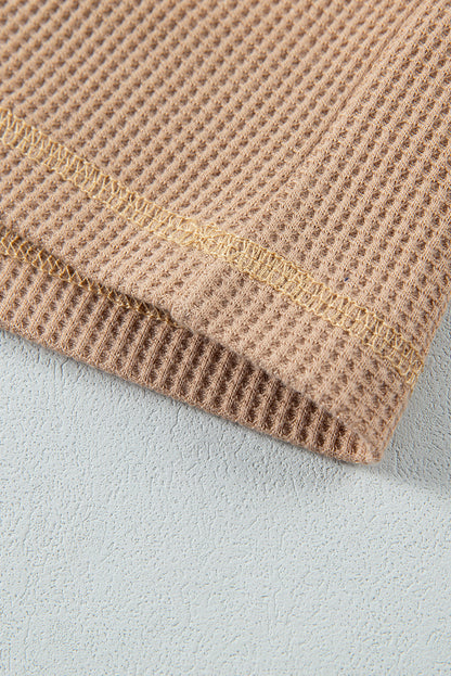 Sweat-shirt ample thermique gris fumé