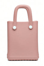 Apricot Pink EVA Self-assembly Detachable Straps Hollow Tote Bag