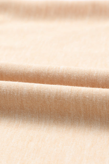 Top tejido de manga larga con espalda abierta