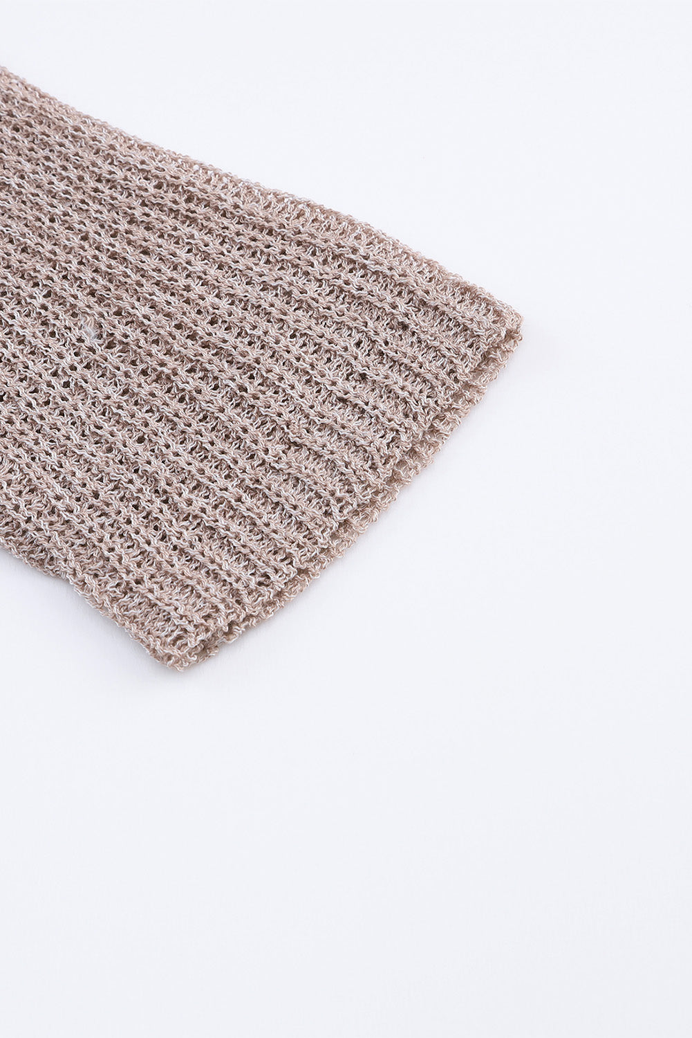 Pull gris ample à manches dolman et ourlet asymétrique