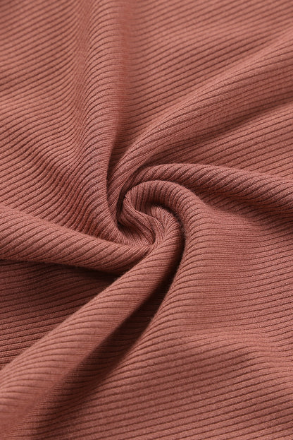 Mono de canalé de manga corta 