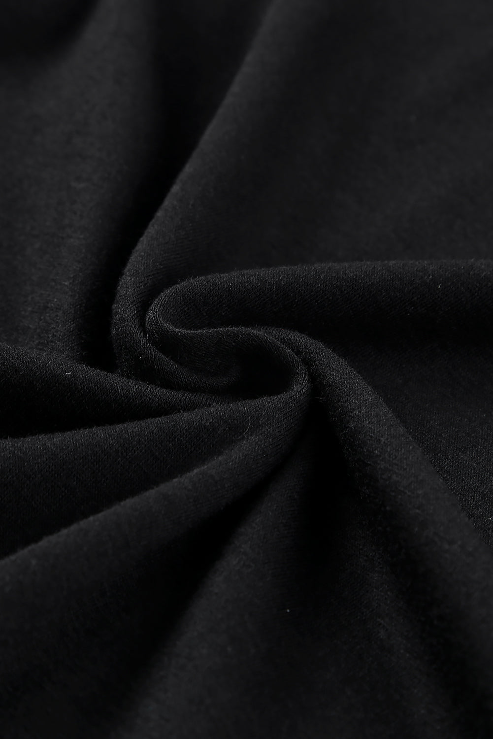 T-shirt uni à manches courtes et volants superposés 