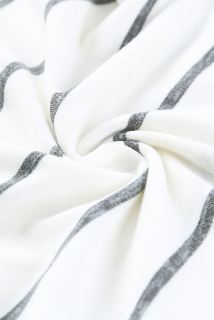 Conjunto de pijama de pantalón y manga larga con estampado de leopardo