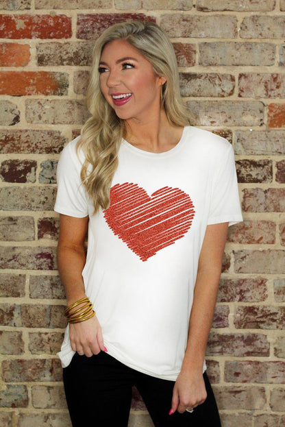 T-shirt à manches courtes avec imprimé graphique Santa Squad