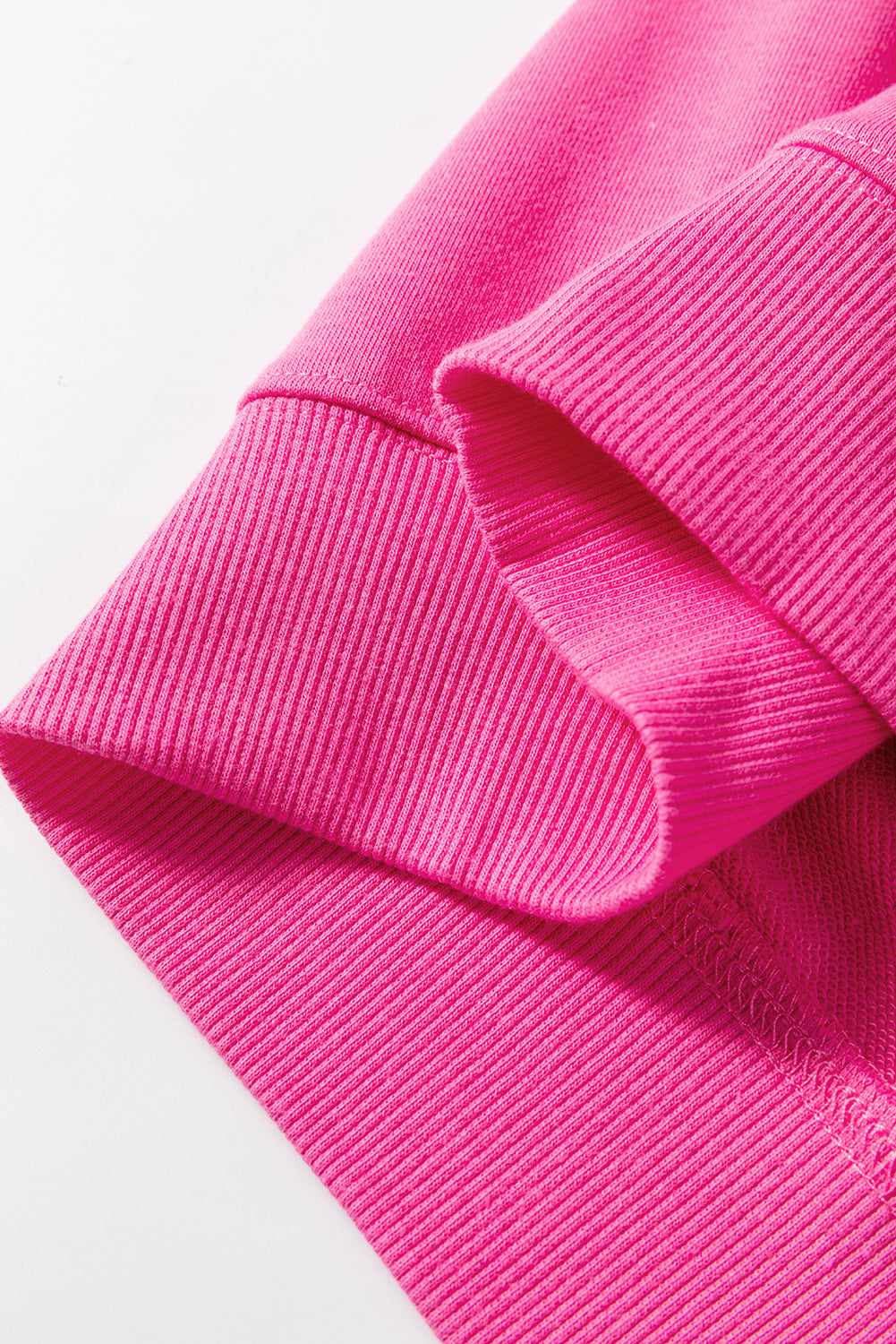 Sweat-shirt graphique brodé à motif floral rose rouge MAMA