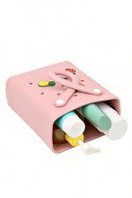 Apricot Pink EVA Self-assembly Detachable Straps Hollow Tote Bag