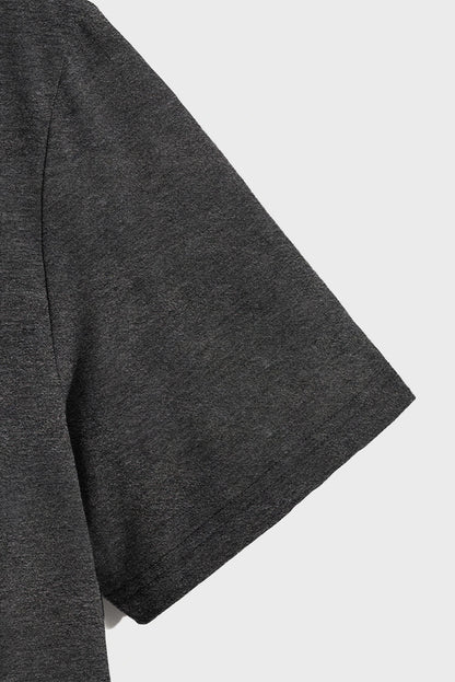 T-shirt gris à imprimé animal pour homme