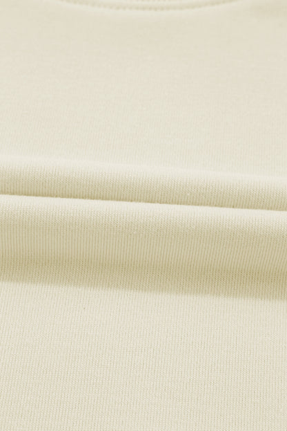 Robe courte plissée ample à motif patchwork floral vert