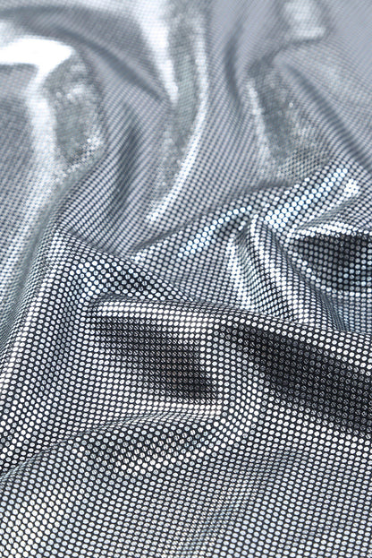 Body sans manches à col montant et paillettes 