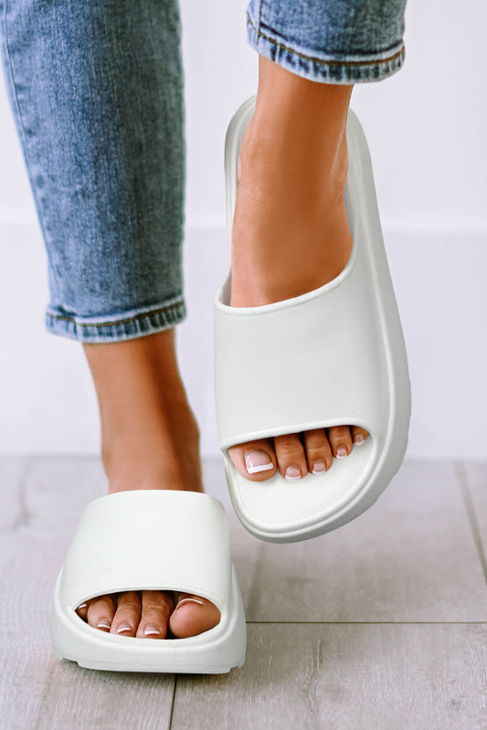 White EVA Soft Lounge Slippers