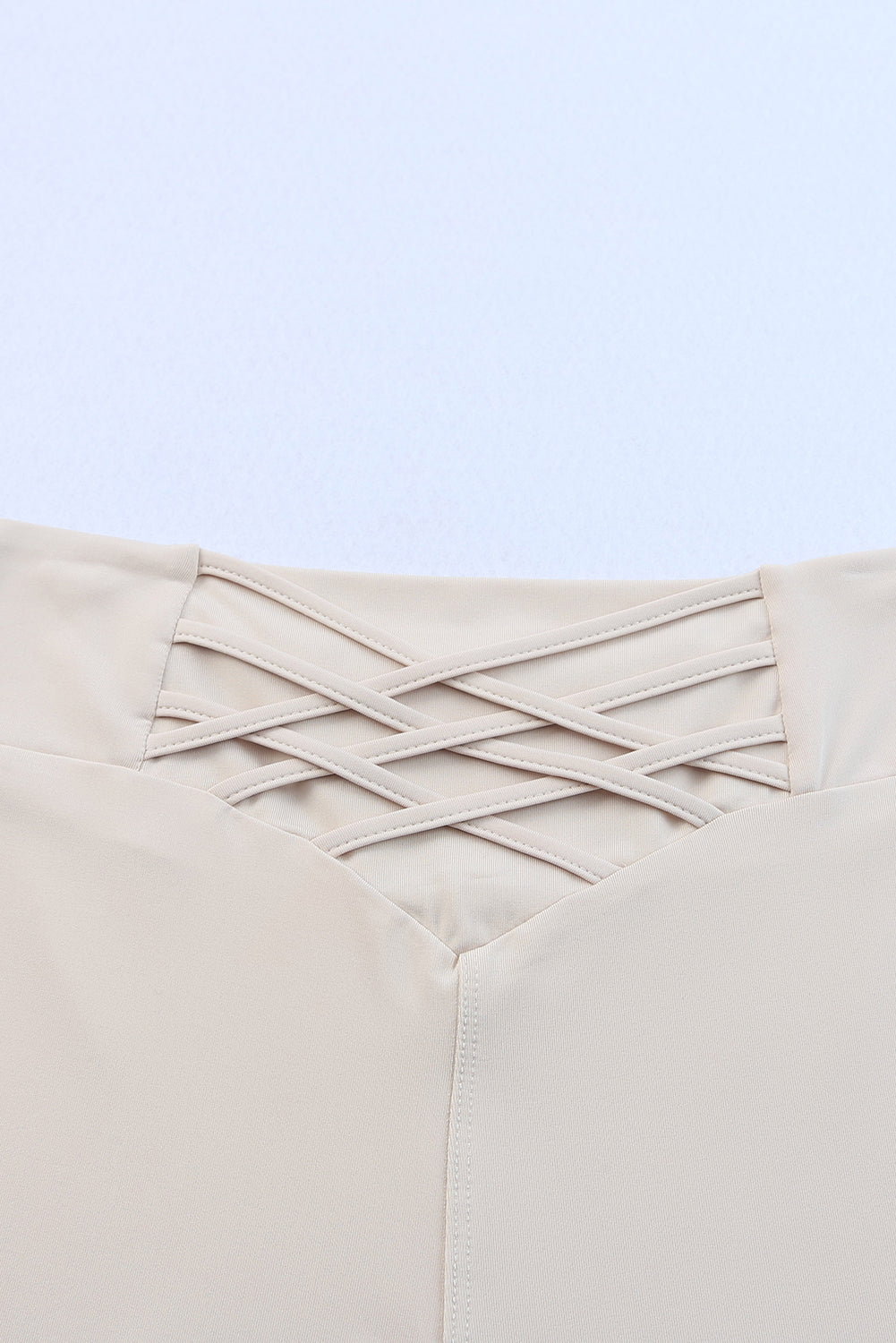 Leggings de cintura alta con control de barriga cruzados 