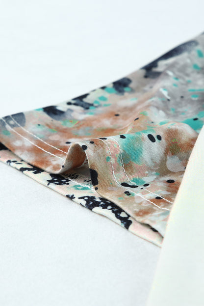 Just PRAY Camiseta con estampado de mezcla de moda occidental