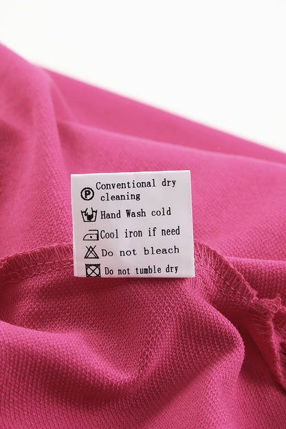 Haut dolman fendu à col en V