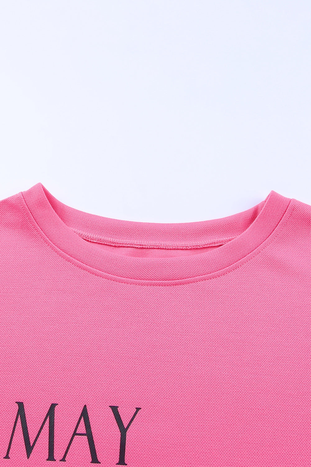 Puede contener vino Sudadera con cuello redondo y talla grande 