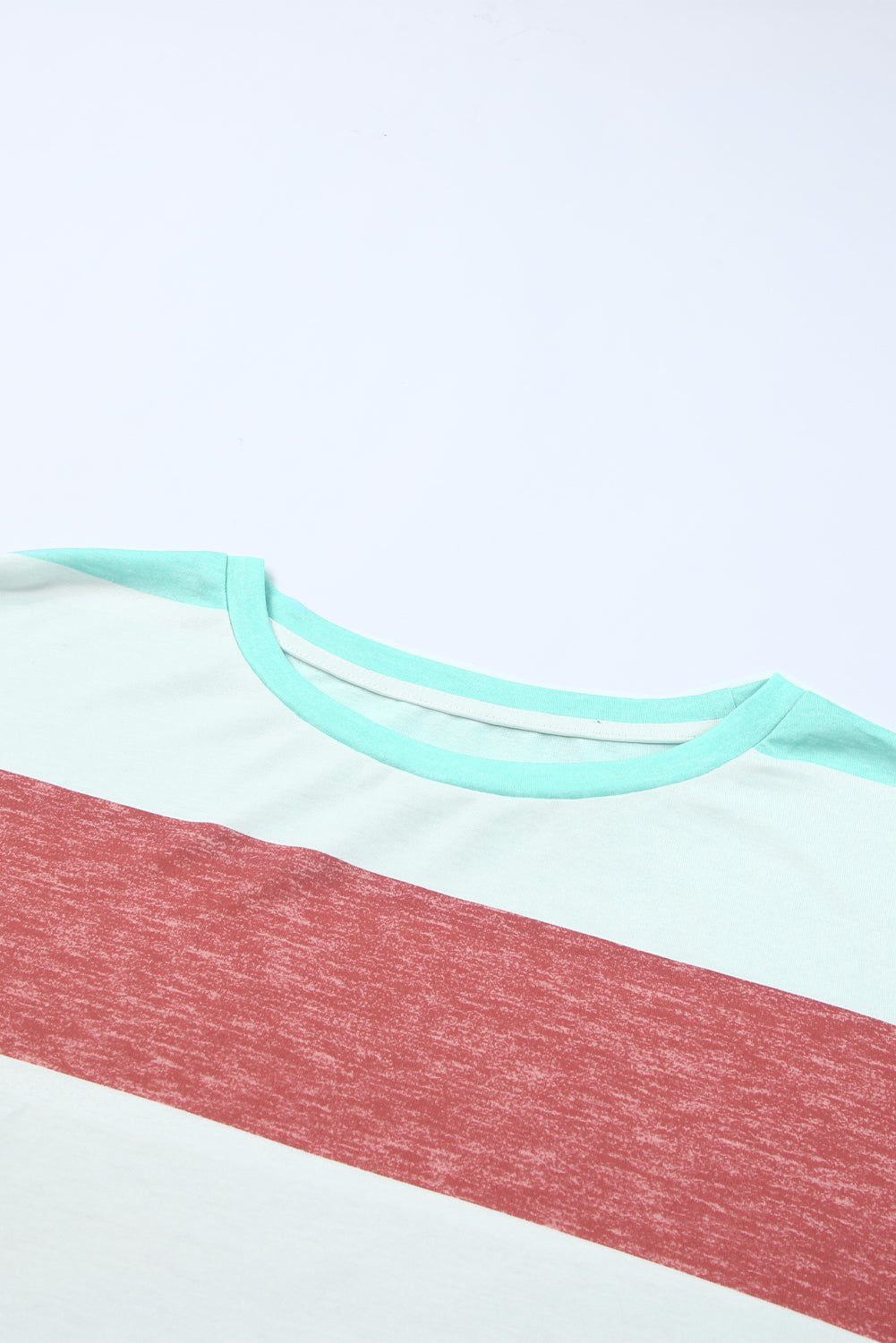 Top tipo jersey con bloques de color de talla grande