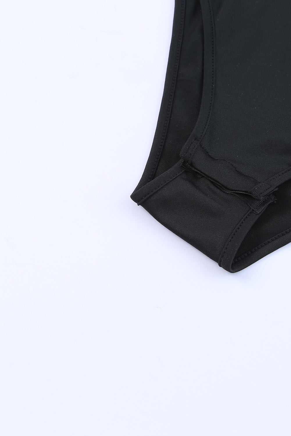 Body sans manches à col montant et paillettes 