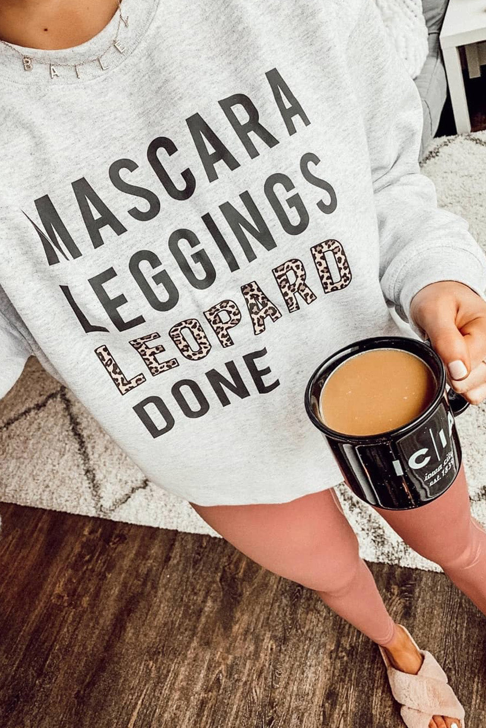 Sweat-shirt brodé Père Noël