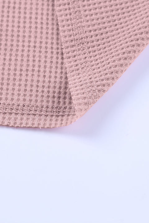 Notch Collar Lightweight Knit Crop Top