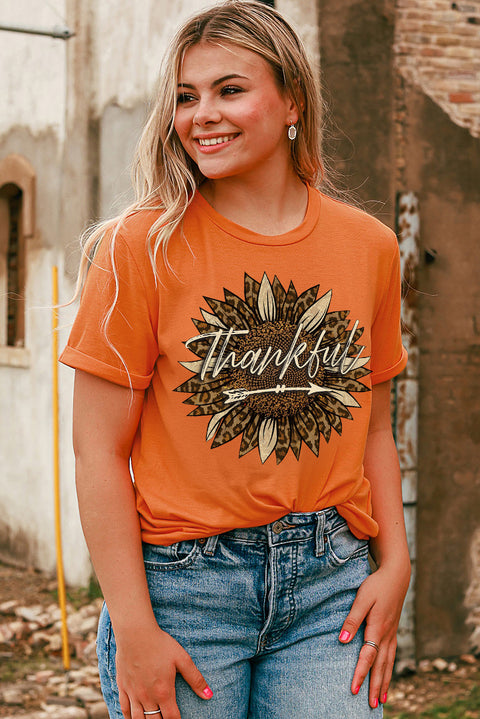 Happy Fall Y'all Pumpkin Print Graphic T Shirt