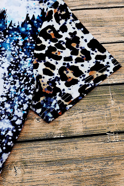 Ropa en blanco- Camiseta blanqueada de moda occidental