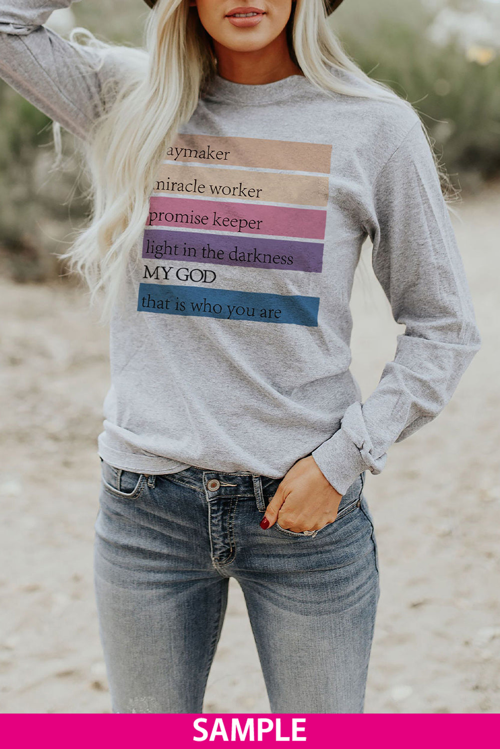 Haut à manches longues imprimé léopard rugby GAME DAY