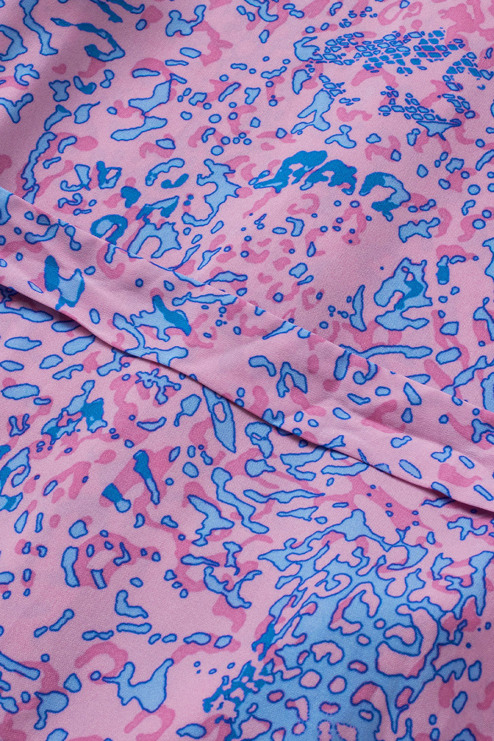 Haut à lacets et volants à imprimé léopard 