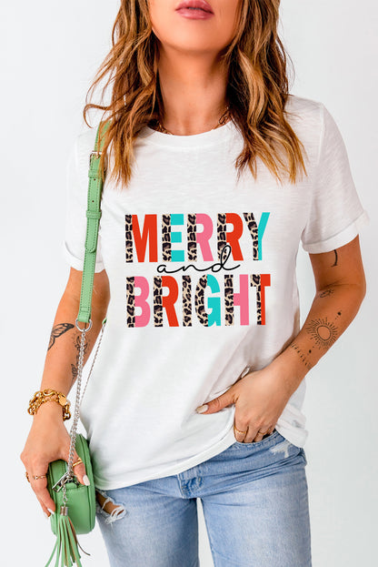 T-shirt à manches courtes avec imprimé graphique Santa Squad