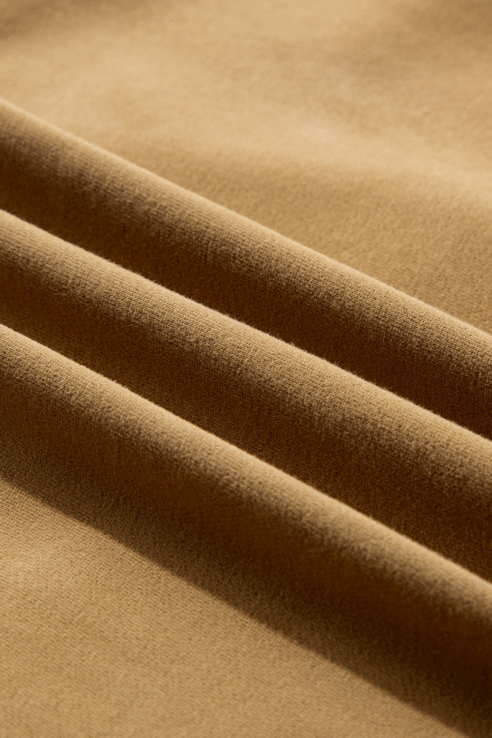 Sweat à capuche ample doublé en polaire marron avec poches kangourou à demi-fermeture éclair