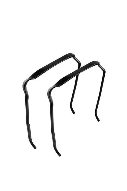 Silvery Thick Hair Squared Plastic Hair Hoop