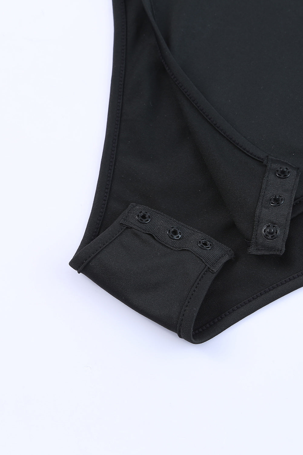 Body sans manches à col montant et paillettes 