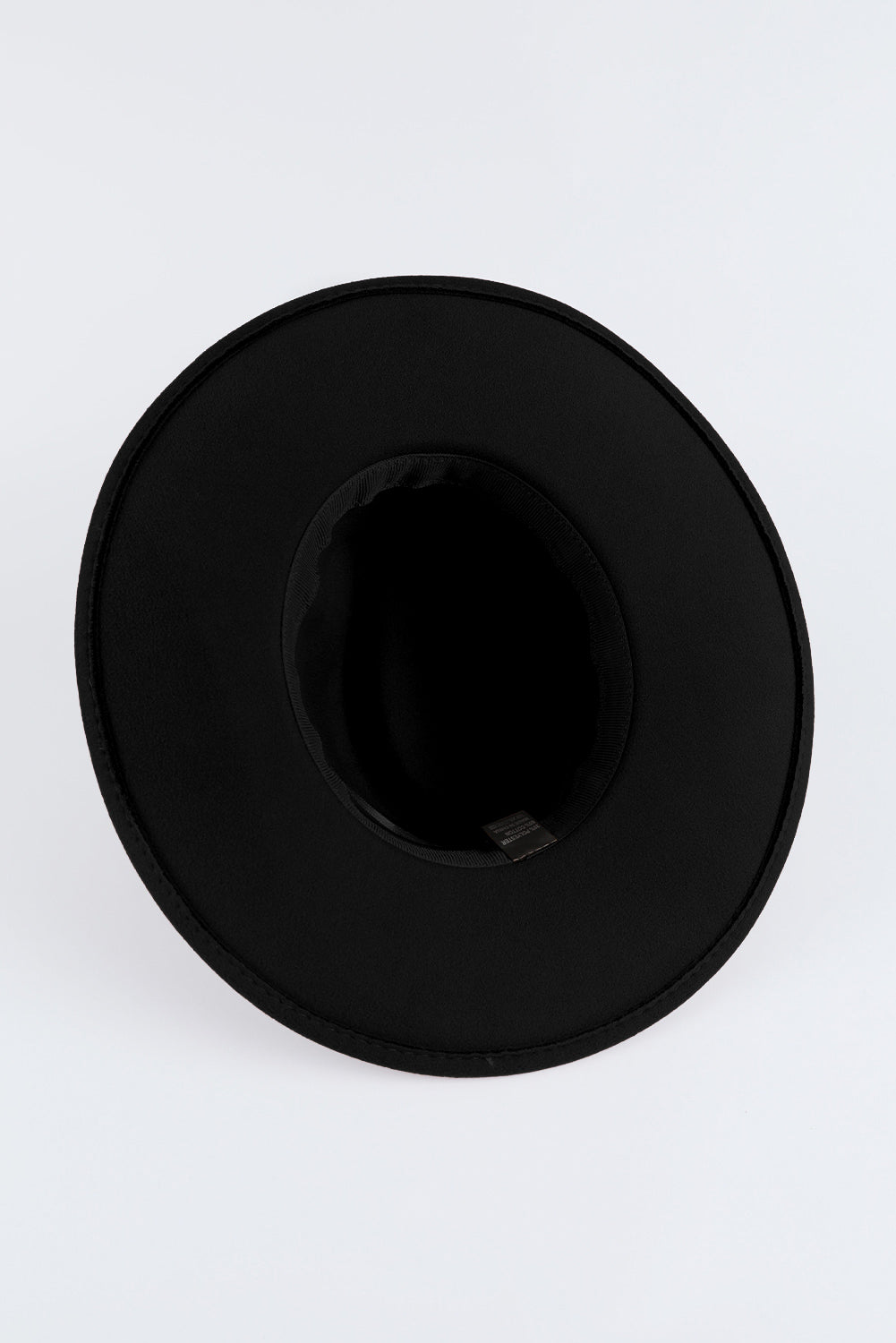 Sombrero Fedora plano retro con bordado azteca marrón