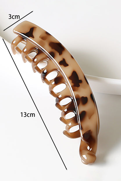 Pasador de pelo con estampado de leopardo