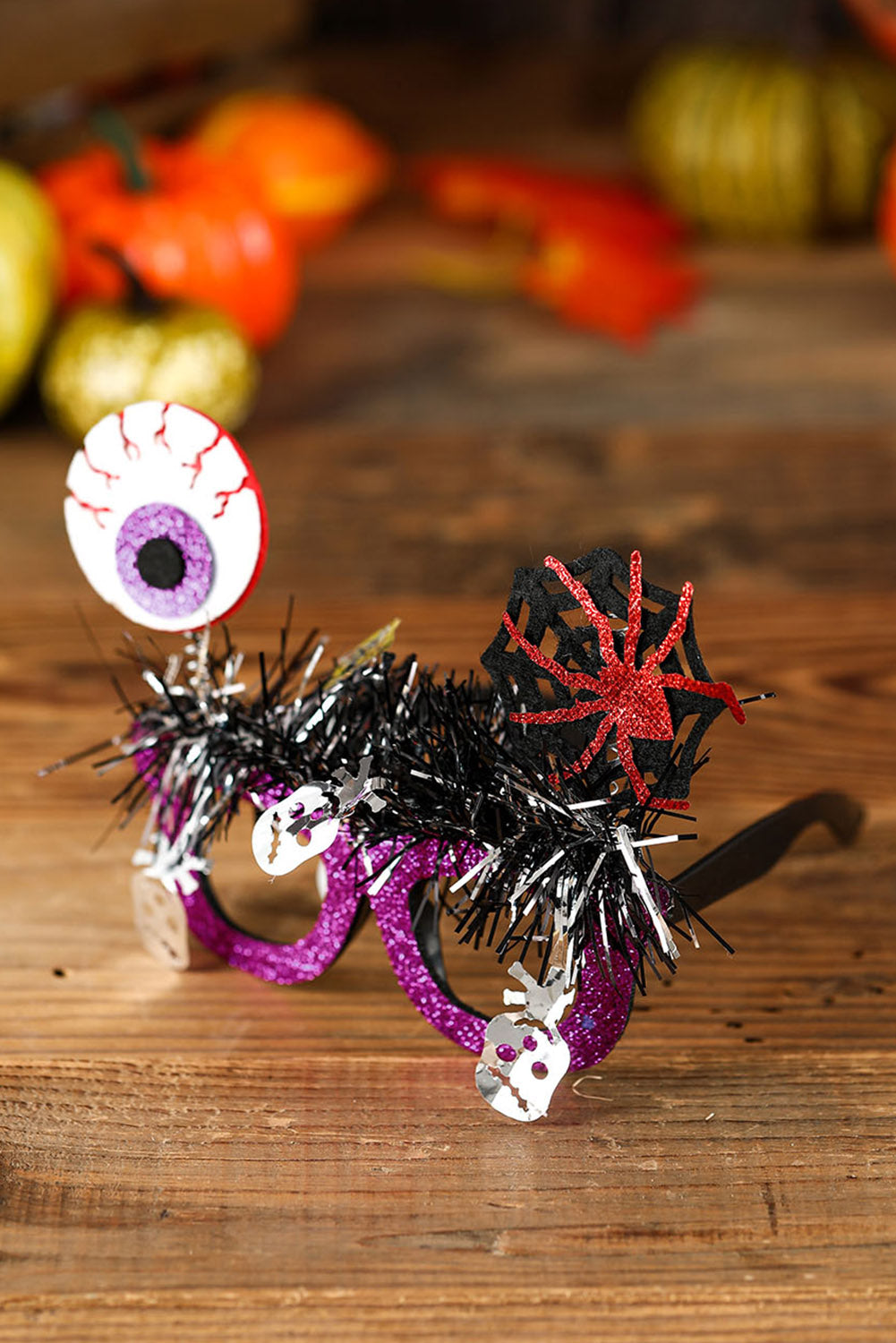 Pomelo Naranja Calabaza De Halloween Calavera Gafas Divertidas 