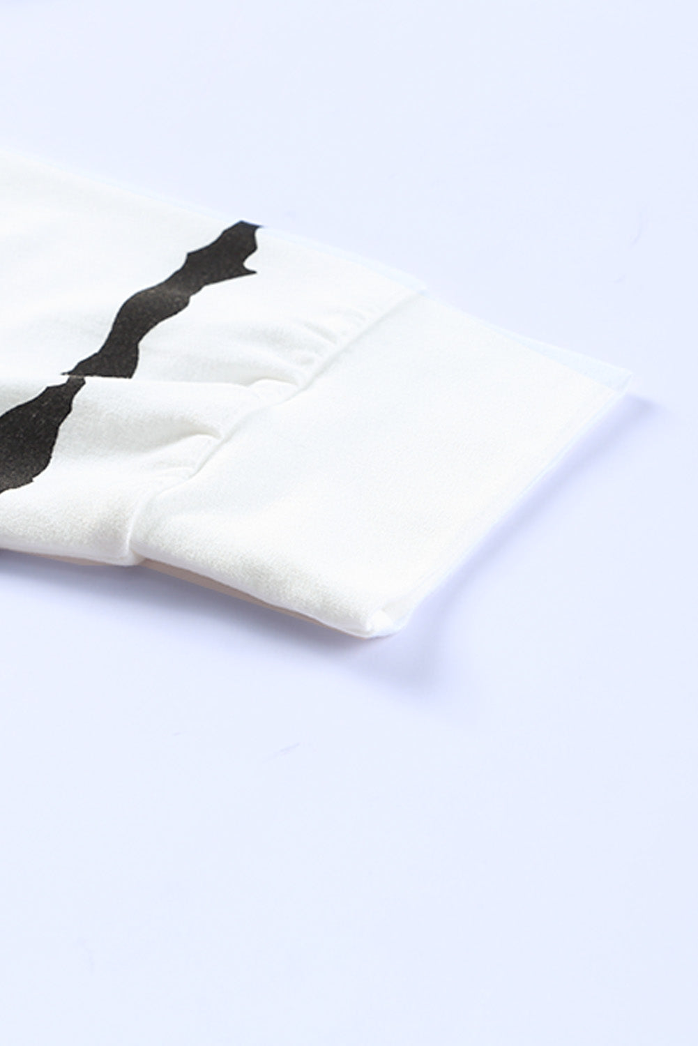 Sudadera con capucha de manga larga con botones y cordón a rayas