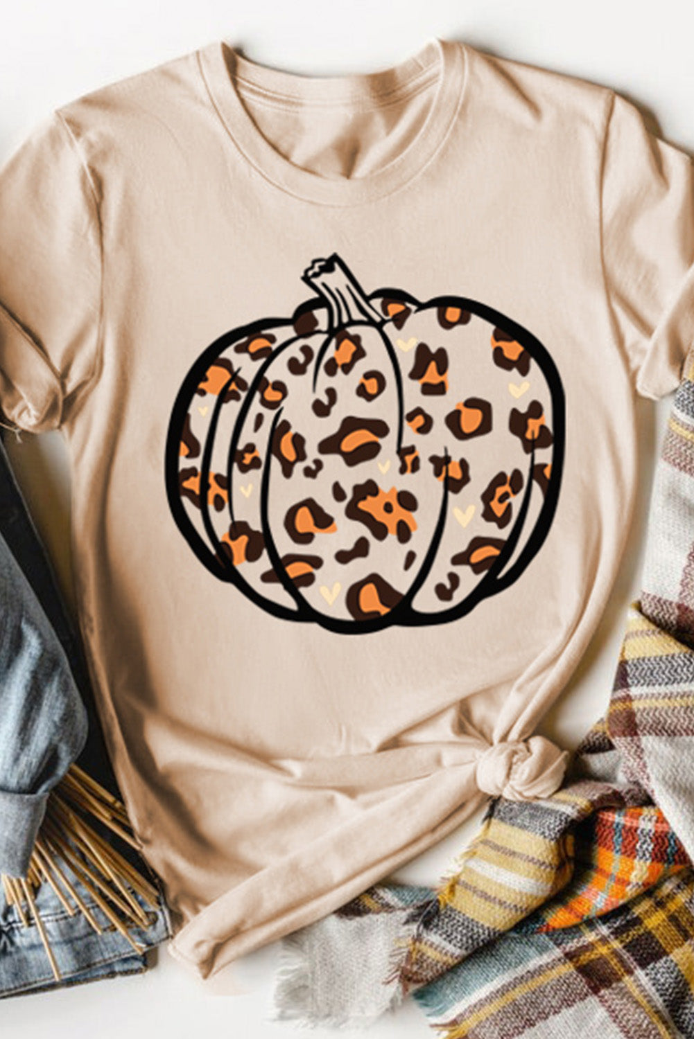 T-shirt à manches courtes avec imprimé graphique « It's Spooky Season »