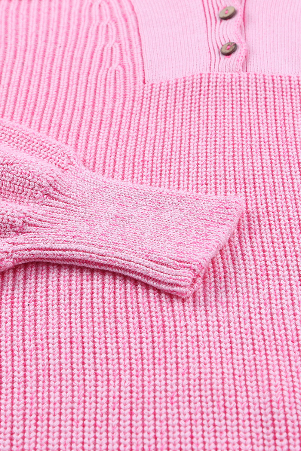 Pull à capuche col V Henley 