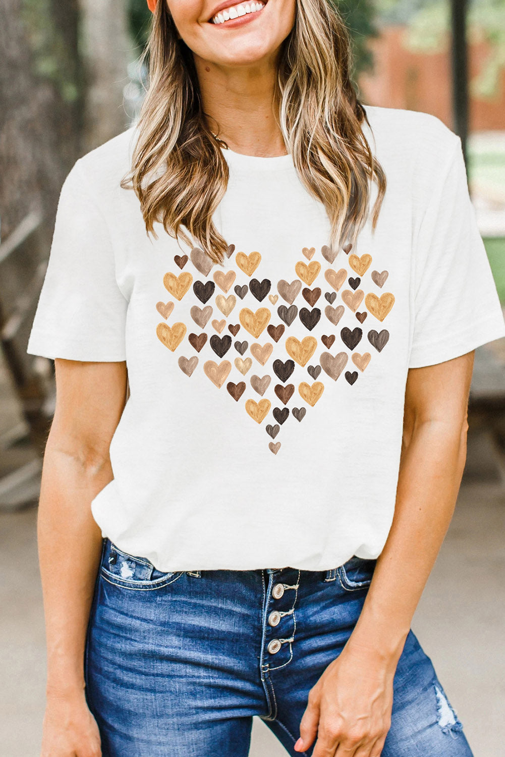 all you need is love Valentines Kisses Graphic Tee