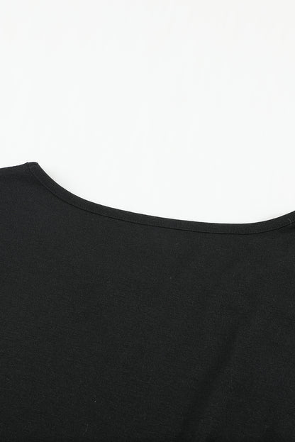 Ensemble de détente haut à manches longues et pantalon imprimé léopard