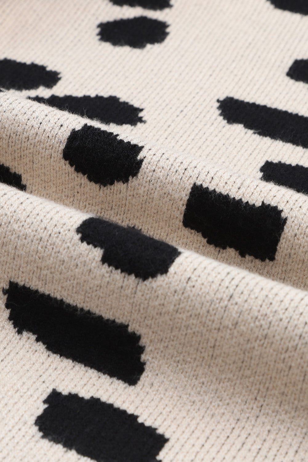 Cardigan ouvert sur le devant à motif animalier tacheté