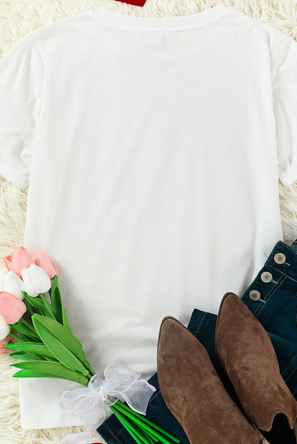 all you need is love Valentines Kisses Graphic Tee