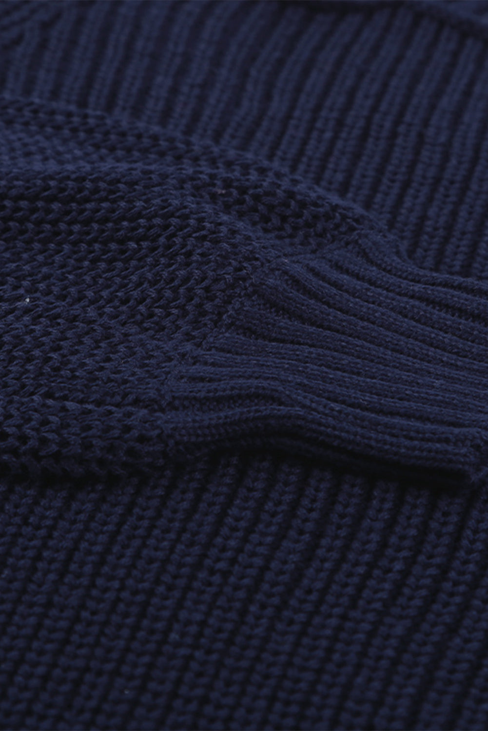 Suéter de punto acanalado con hombros descubiertos y cinturón cruzado sin espalda para mujer, informal, holgado, de manga larga, Color sólido, para invierno