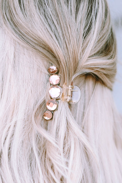 Garra de pelo de cristal elegante multicolor 