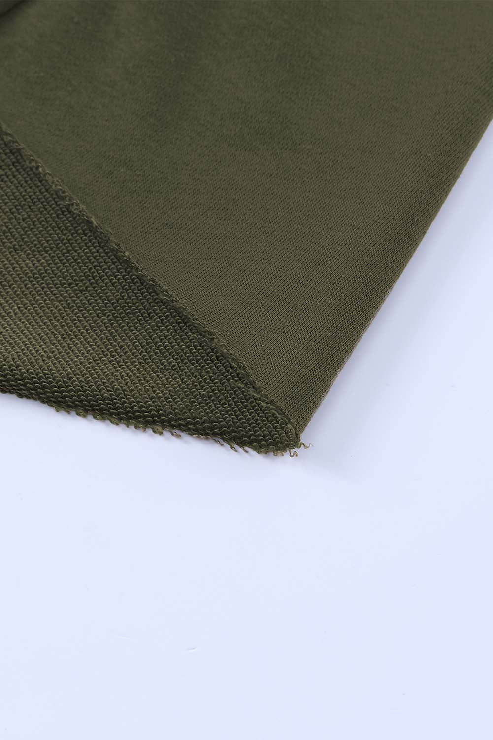 Sudadera corta con hombros caídos 