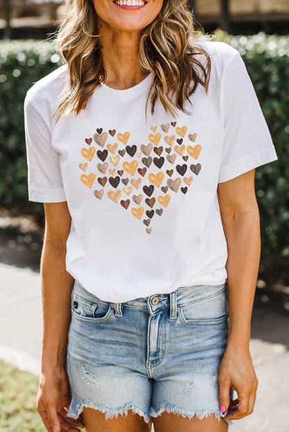 all you need is love Valentines Kisses Graphic Tee