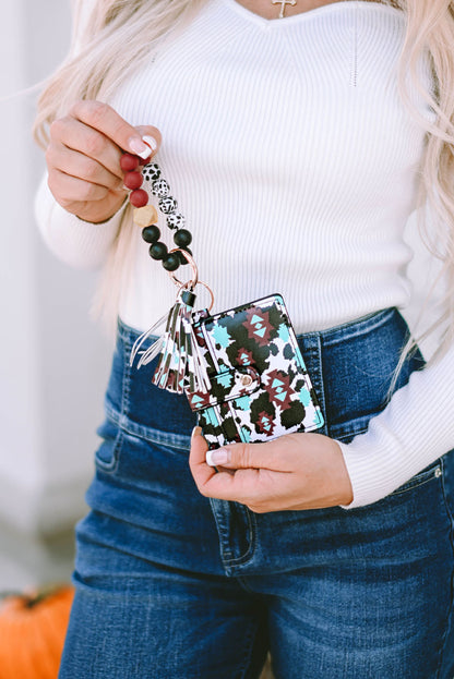 Llavero casual de moda occidental para tarjetas, pulsera y bolso 