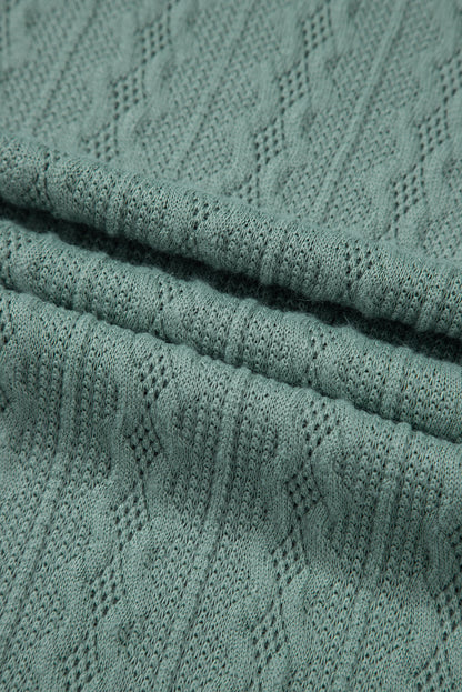 Cardigan ouvert sur le devant en tricot texturé Canton avec poches latérales