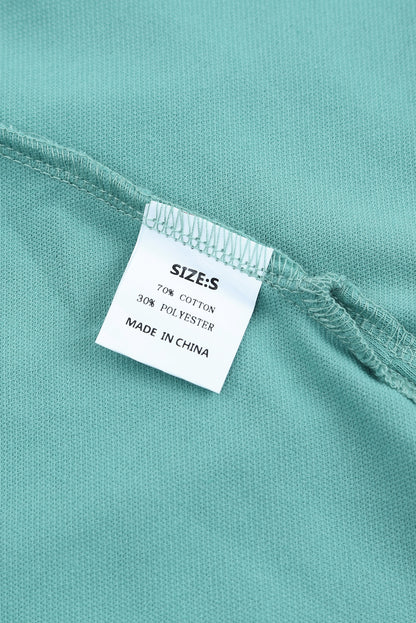 Haut dolman fendu à col en V