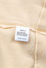 Suéter con bloques de color Chevron de manga 3/4 